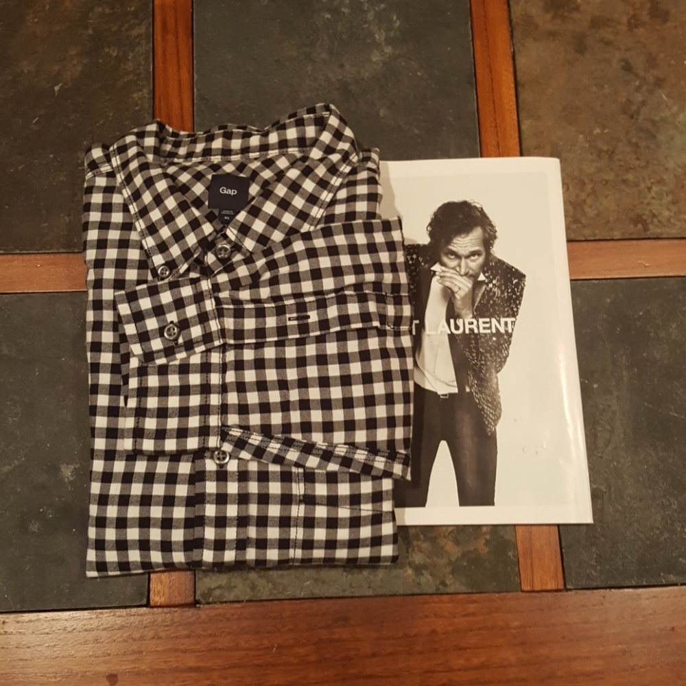 GAP Gingham Button Down